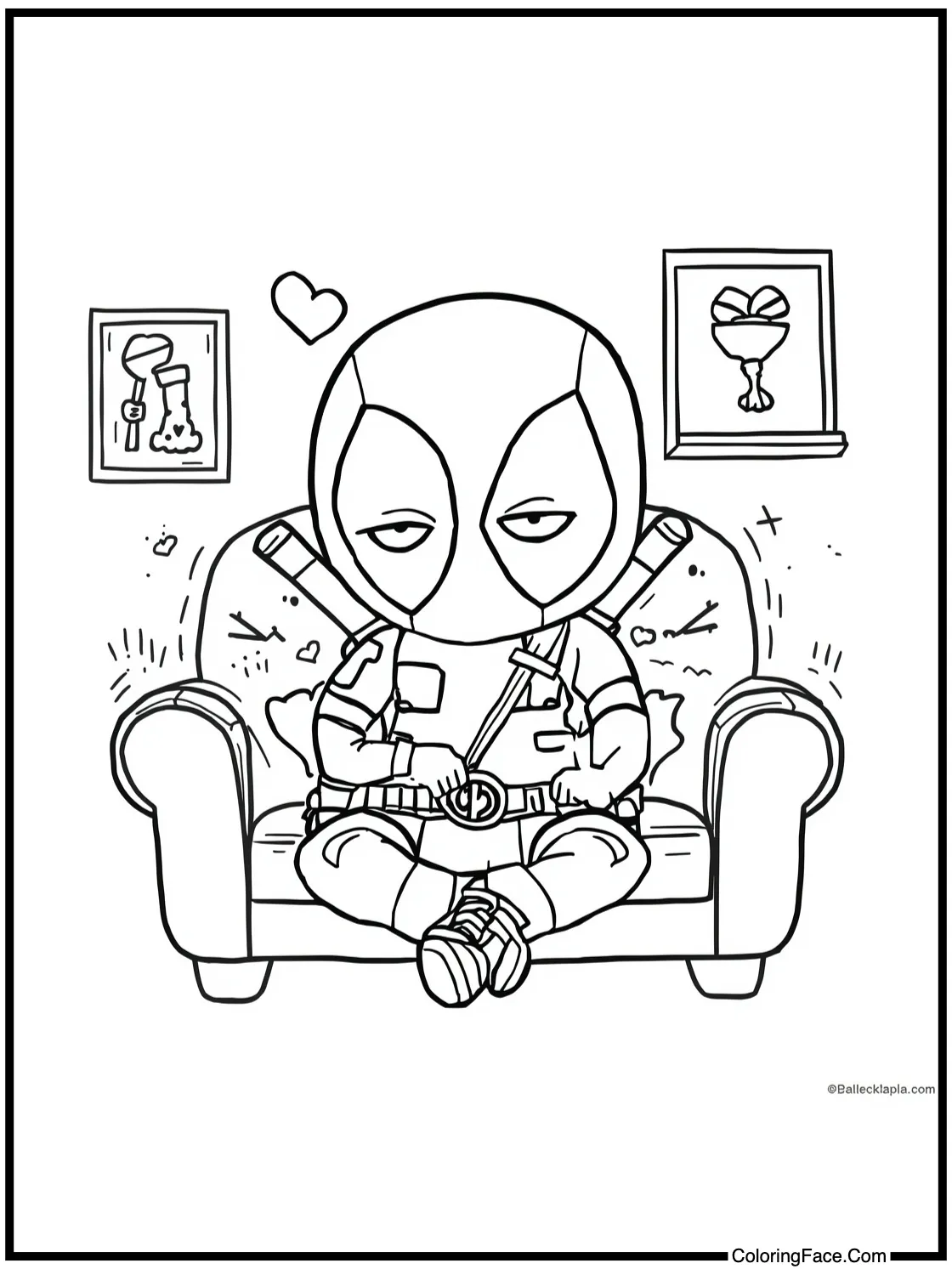 having a cozy moment