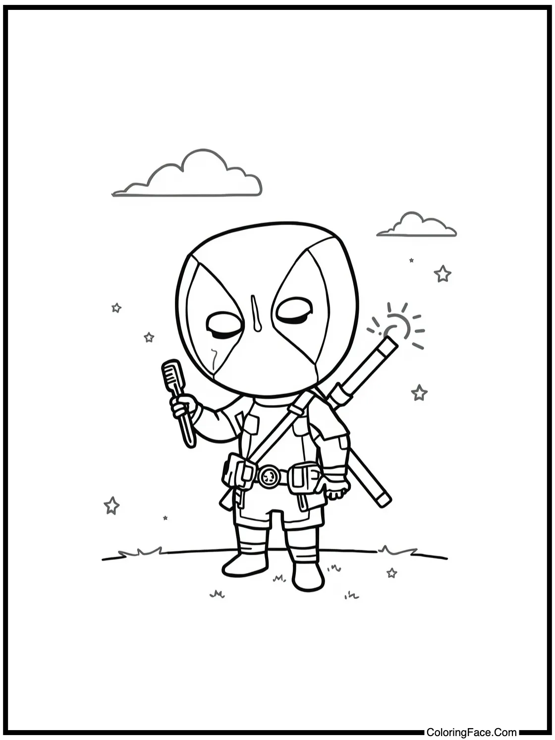 enjoying a gentle breeze