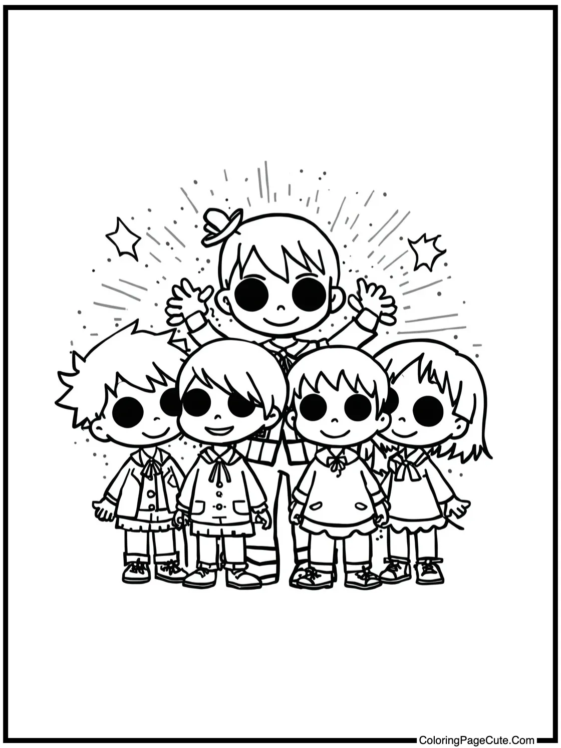 a happy group picture