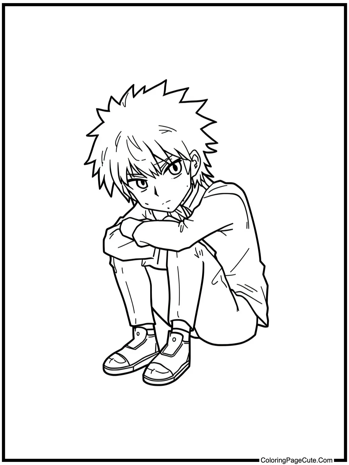 Ryuk observing quietly