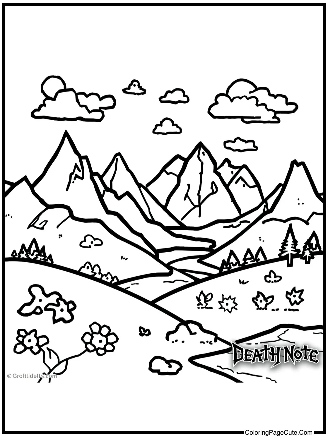 of a beautiful landscape