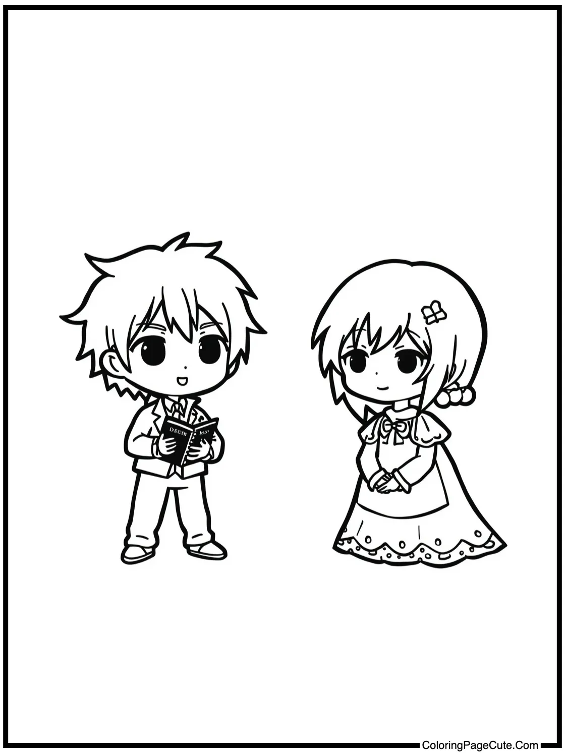 characters reading books