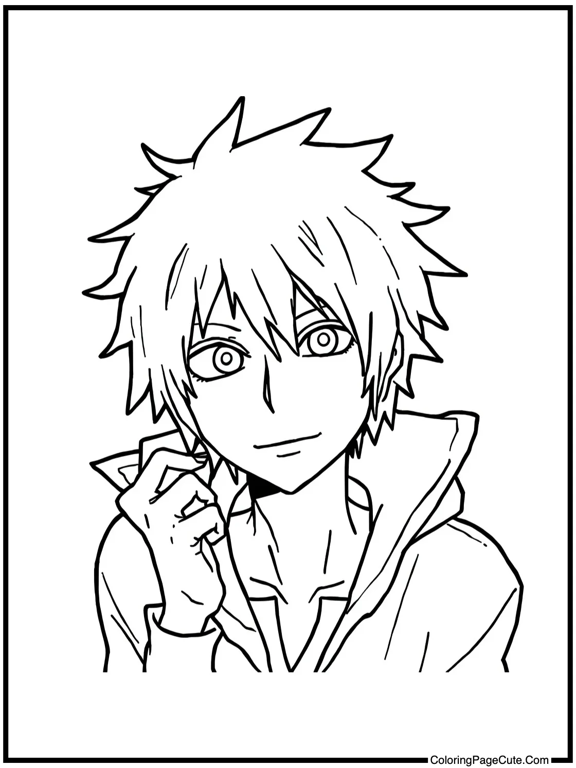 Ryuk looking curious