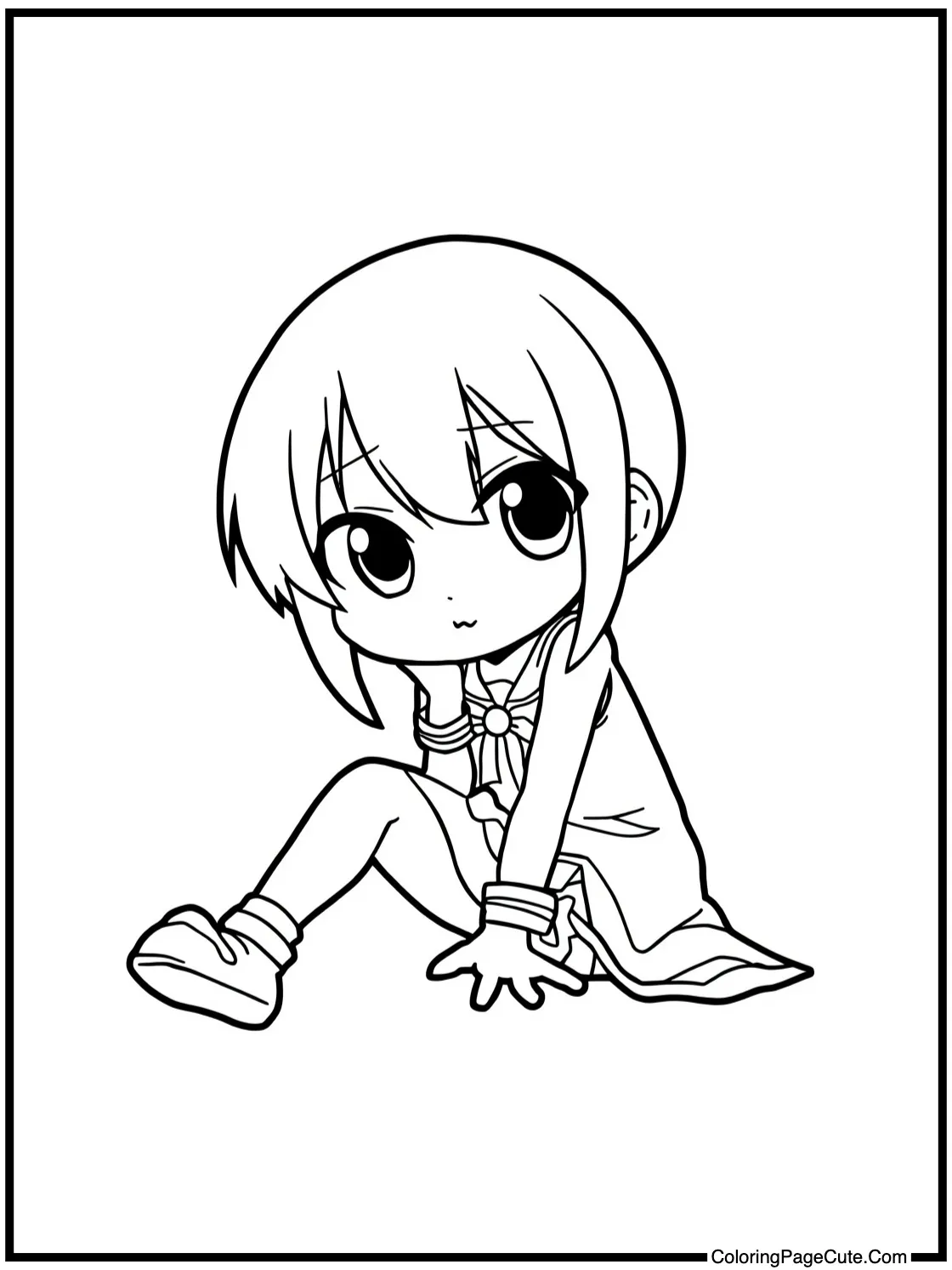 Misa posing playfully