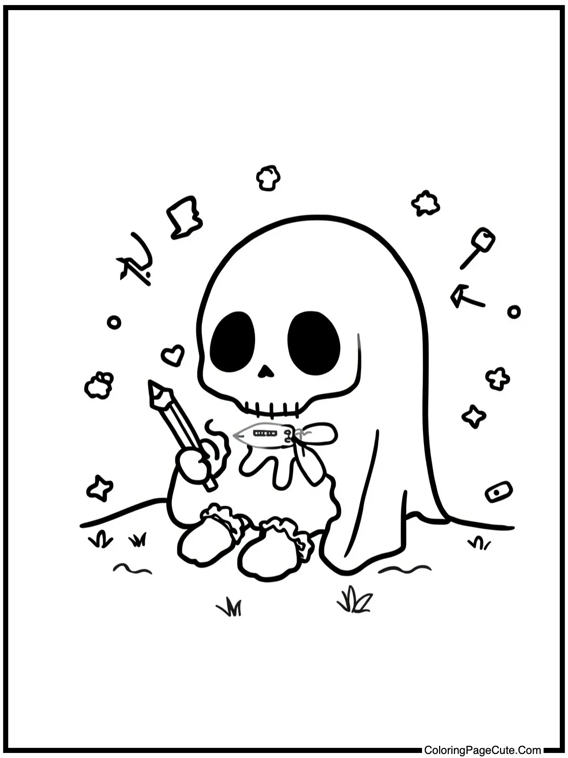 Light writing in journal