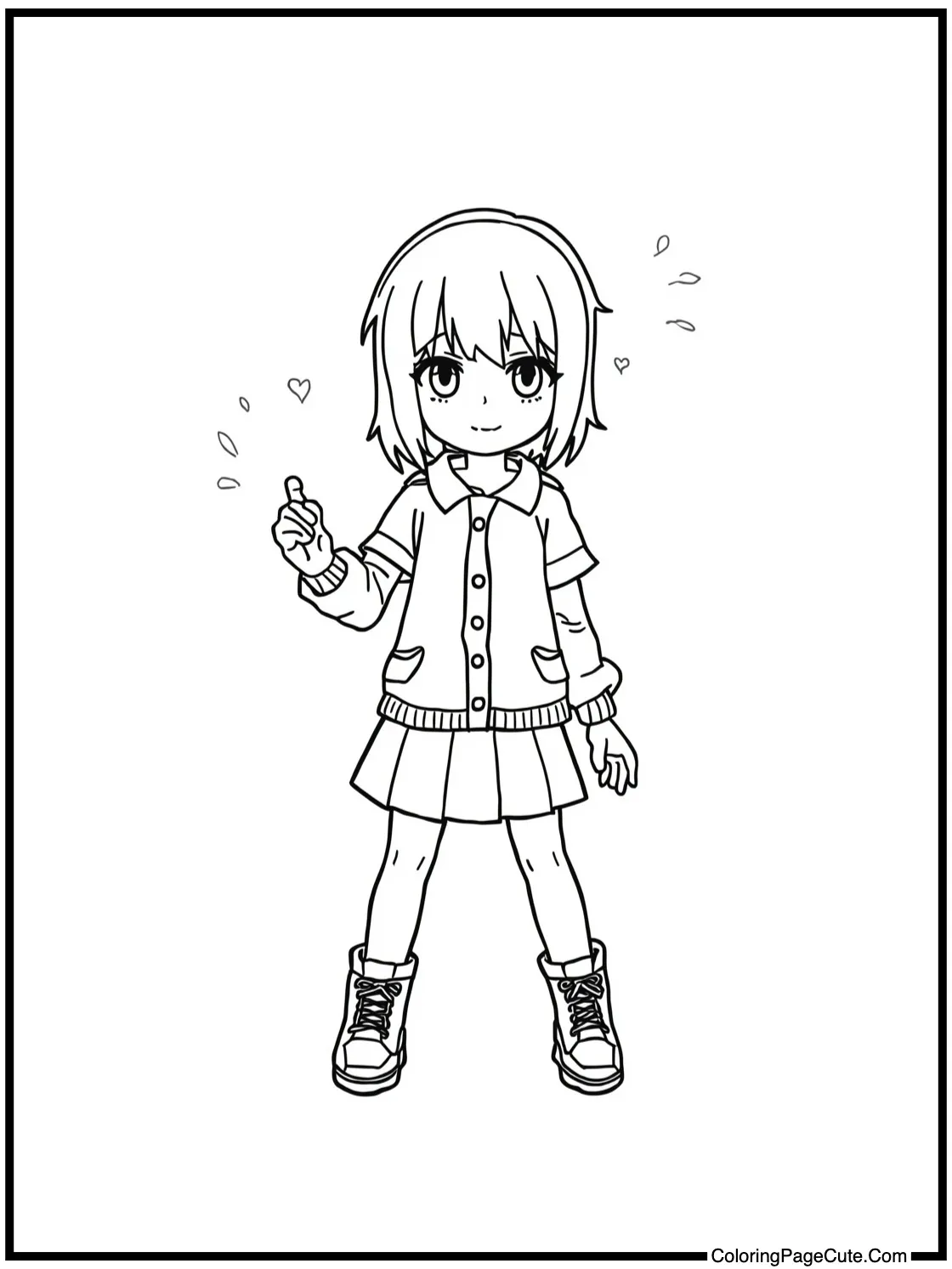 Misa posing for photo