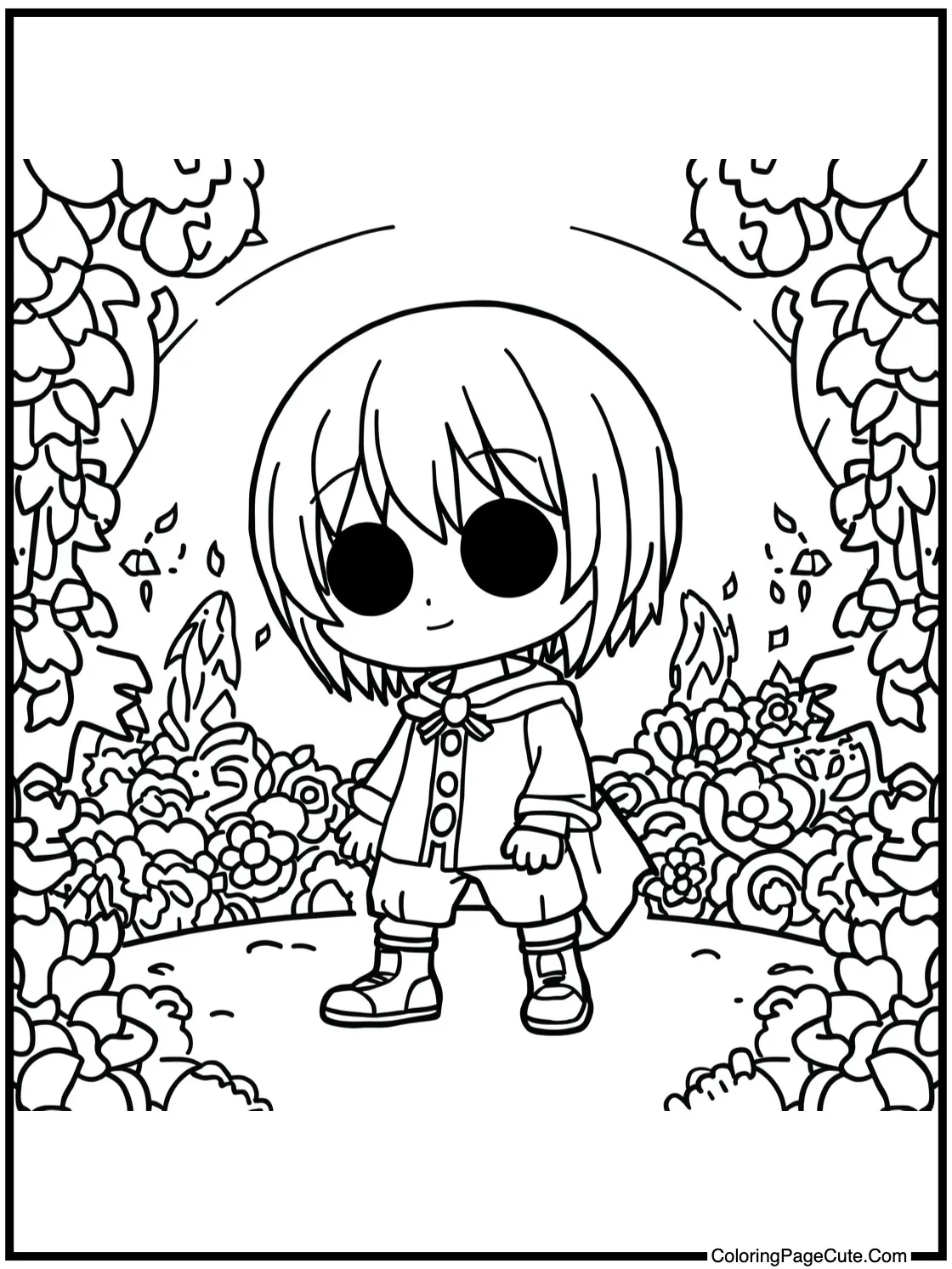 with a detailed background