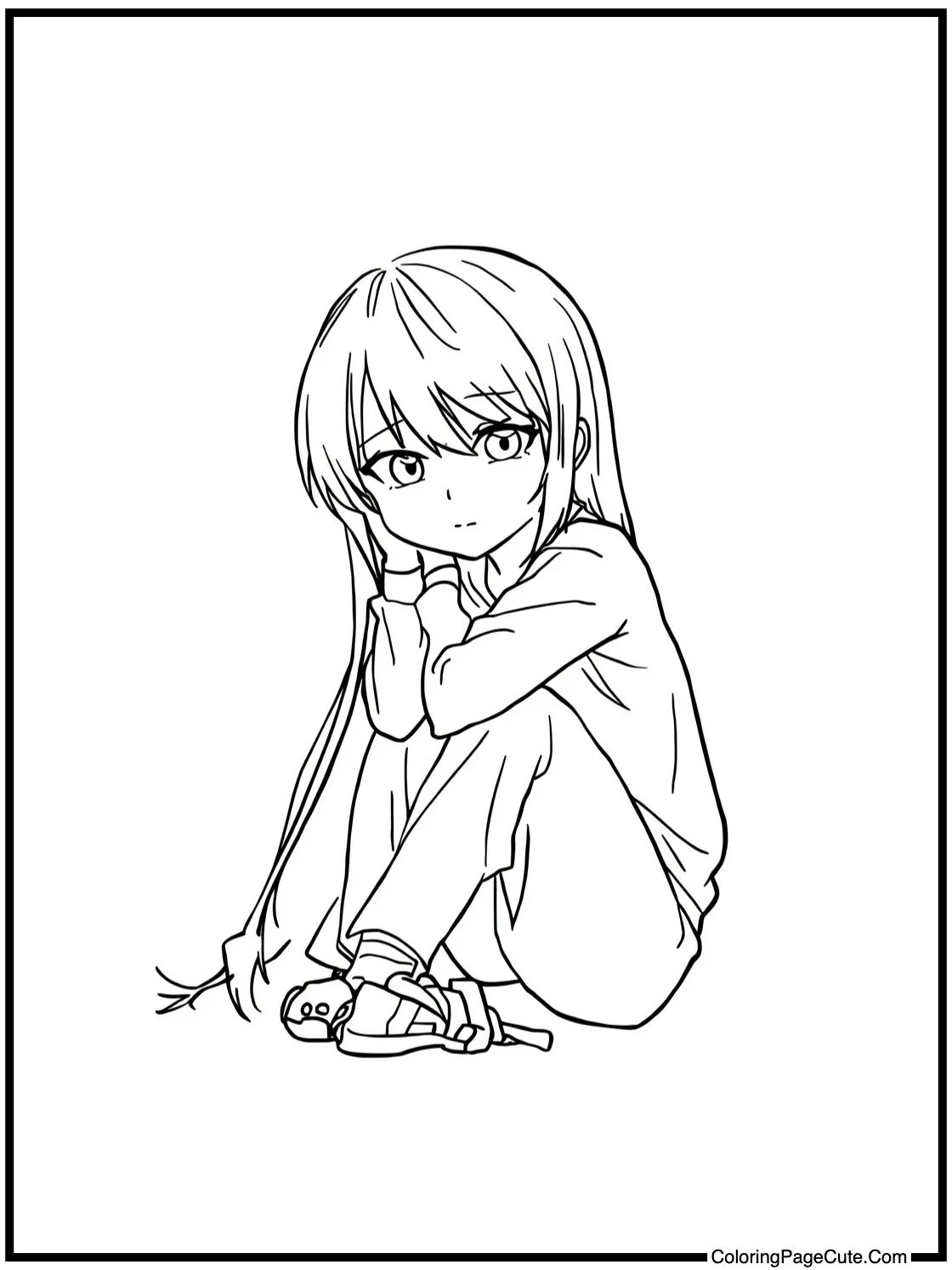 Misa posing gracefully