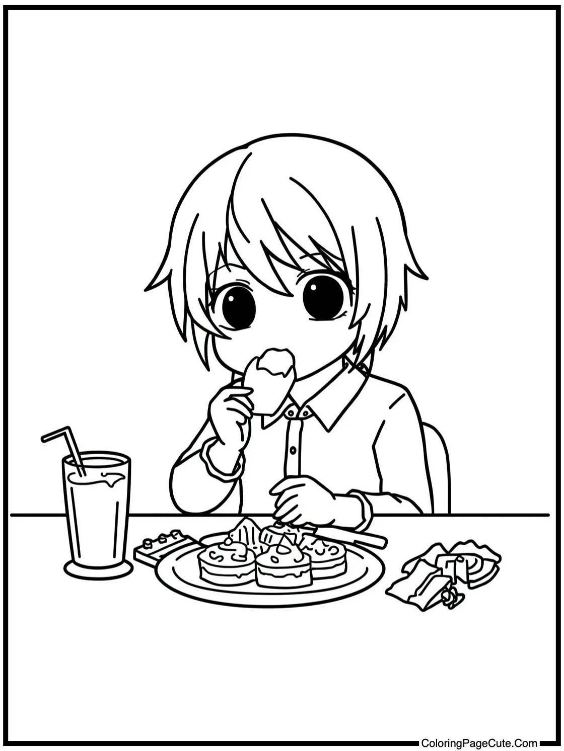 L eating sweet treats