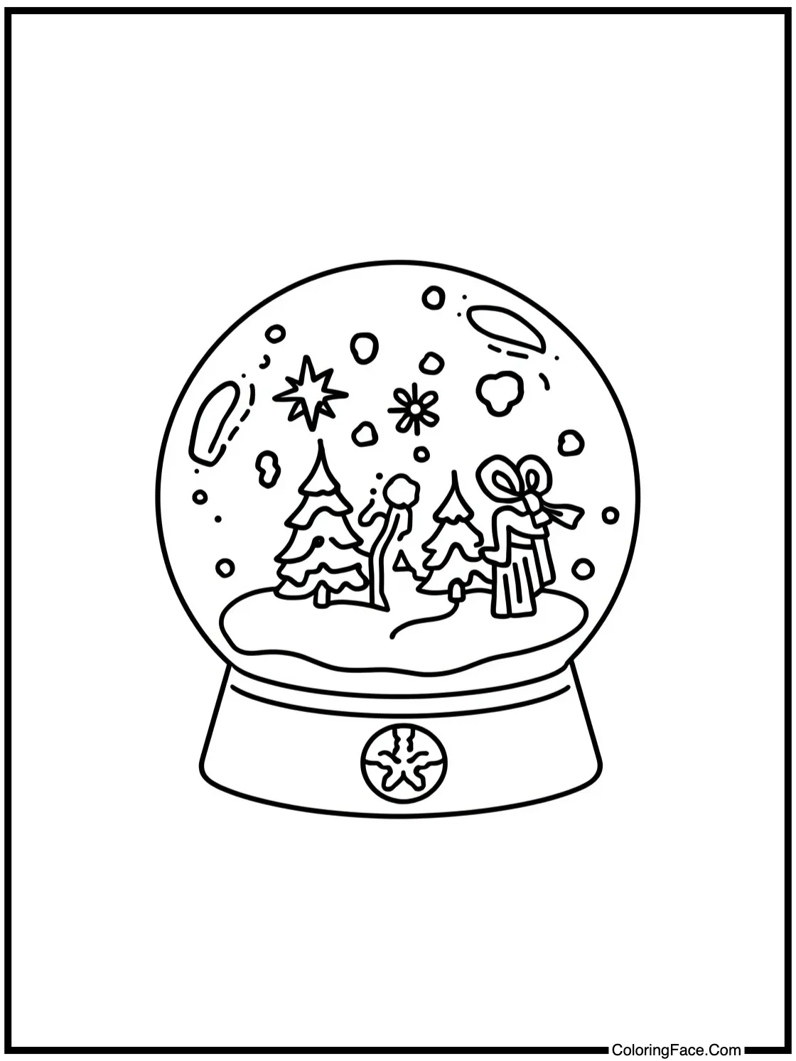 Snow globe magic.