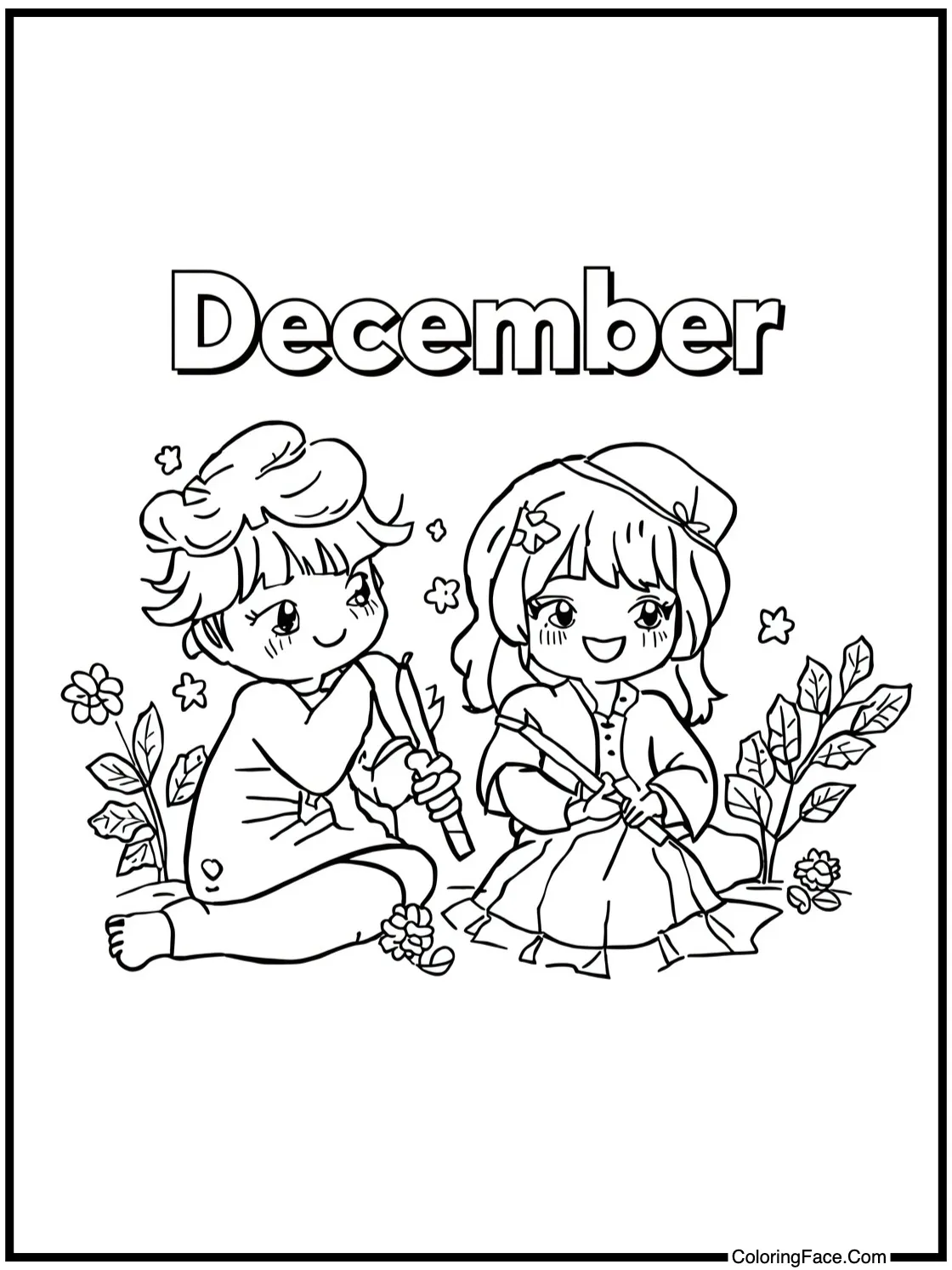 Enjoying quiet moments.