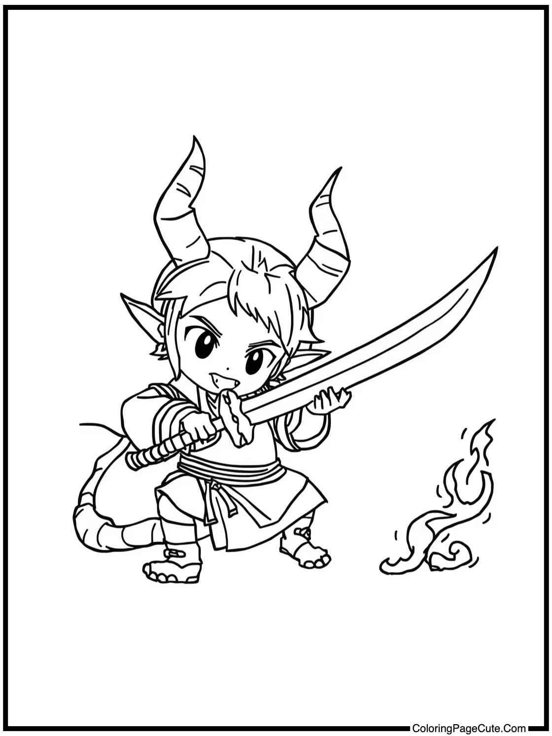 Nezuko playing games.