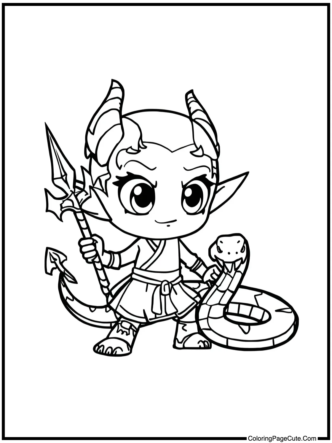 Obanai with his snake.