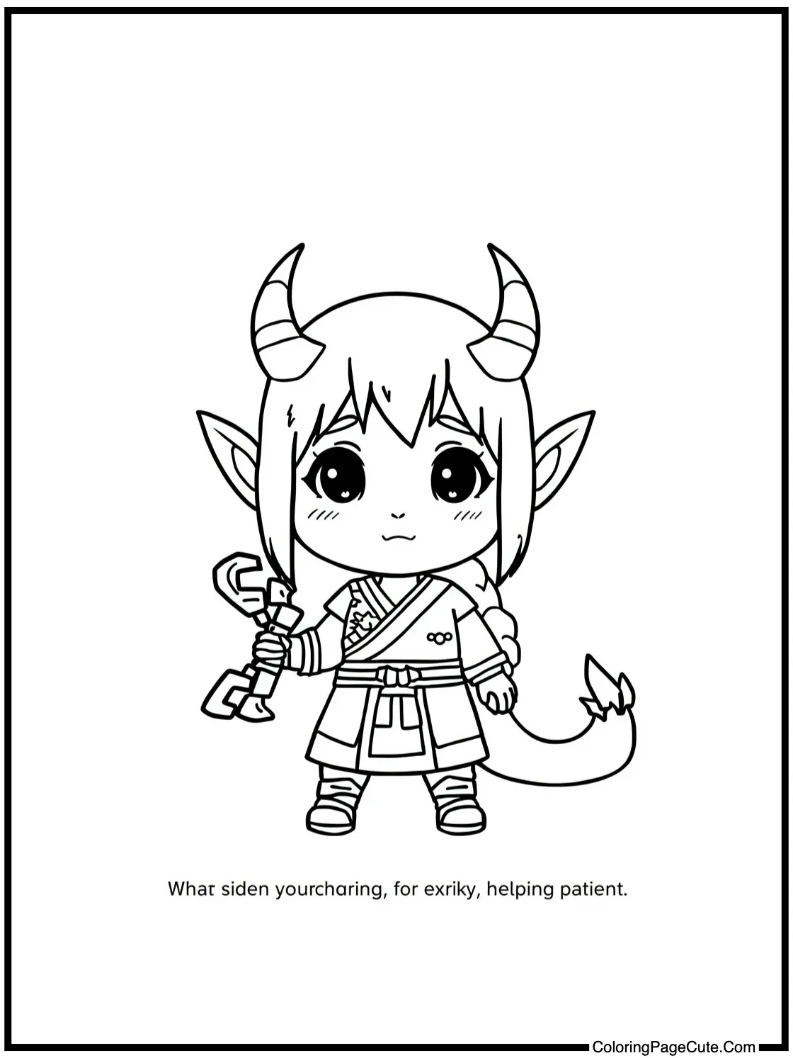 Aoi helping patients.