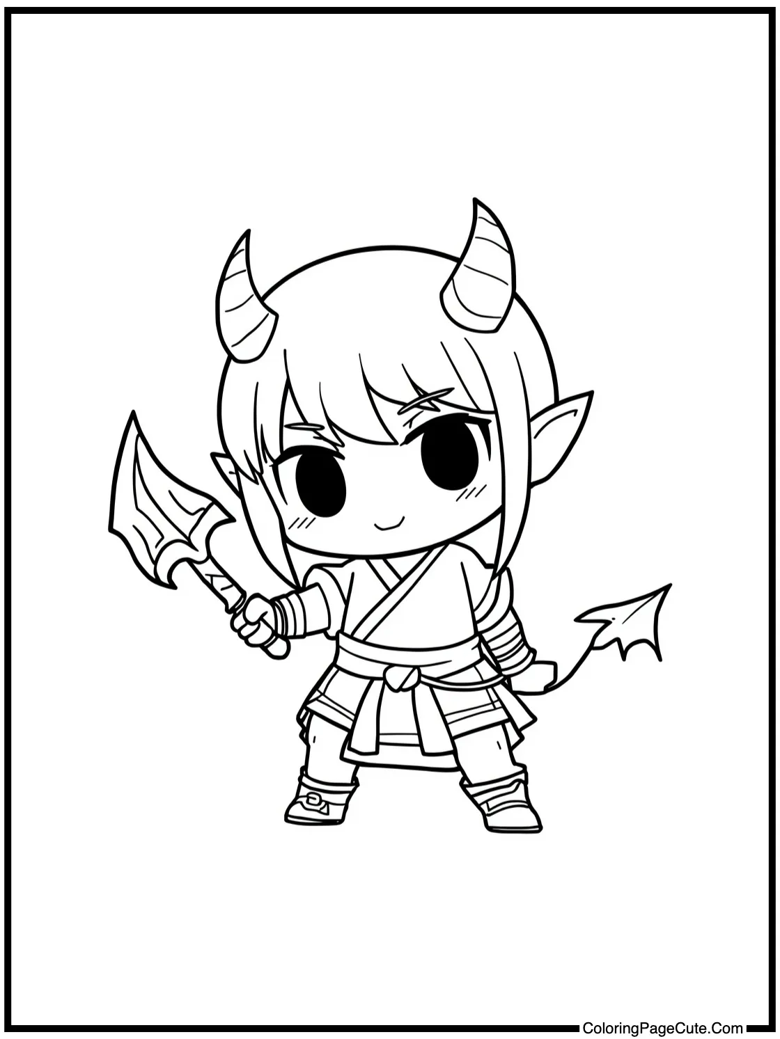 Tanjiro training diligently.