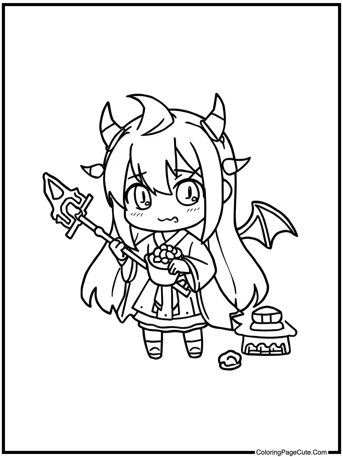 Mitsuri sharing sweets.