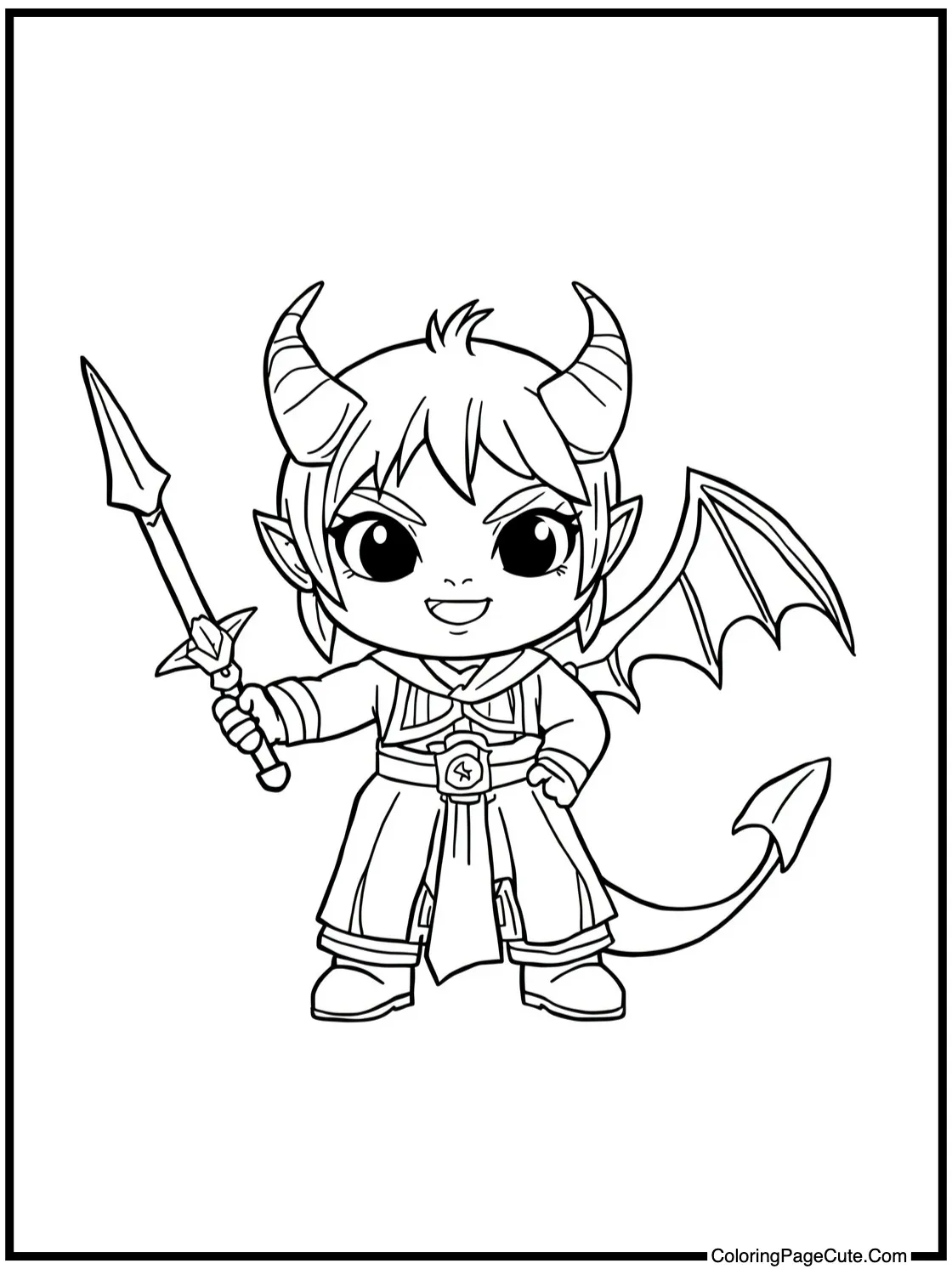 Drawing pictures happily.