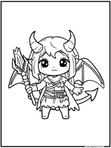 Demon Slayer Coloring Pages