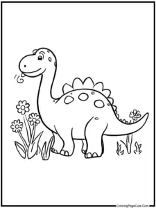 Dinosaur Coloring Pages