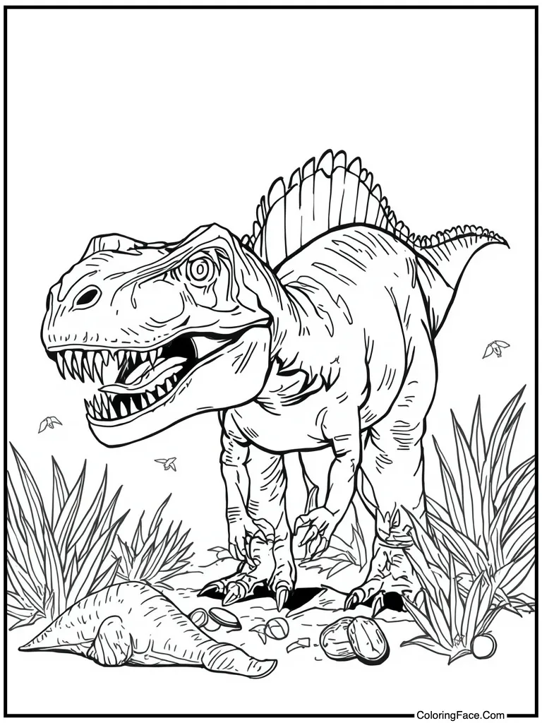 Carnivore looking for food