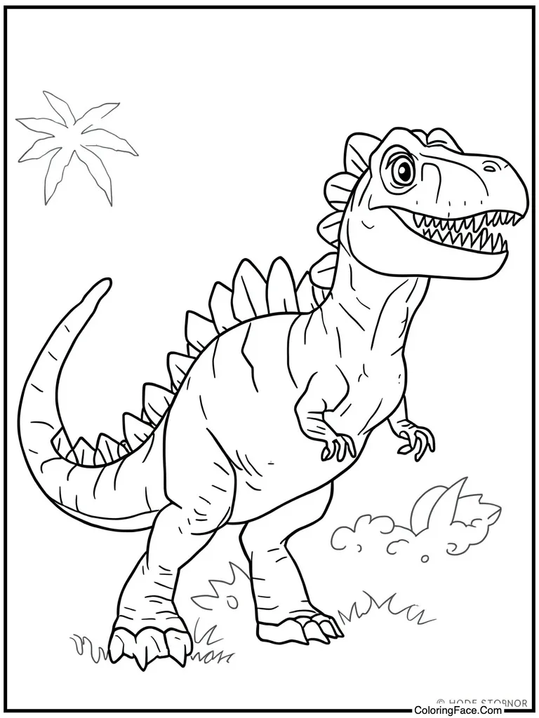 Simple outline for kids