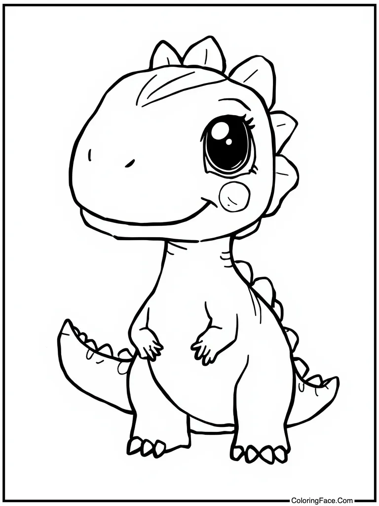 Kawaii style big eyes