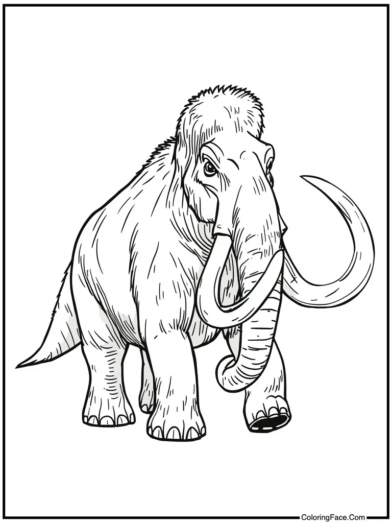 Woolly mammoth ice age