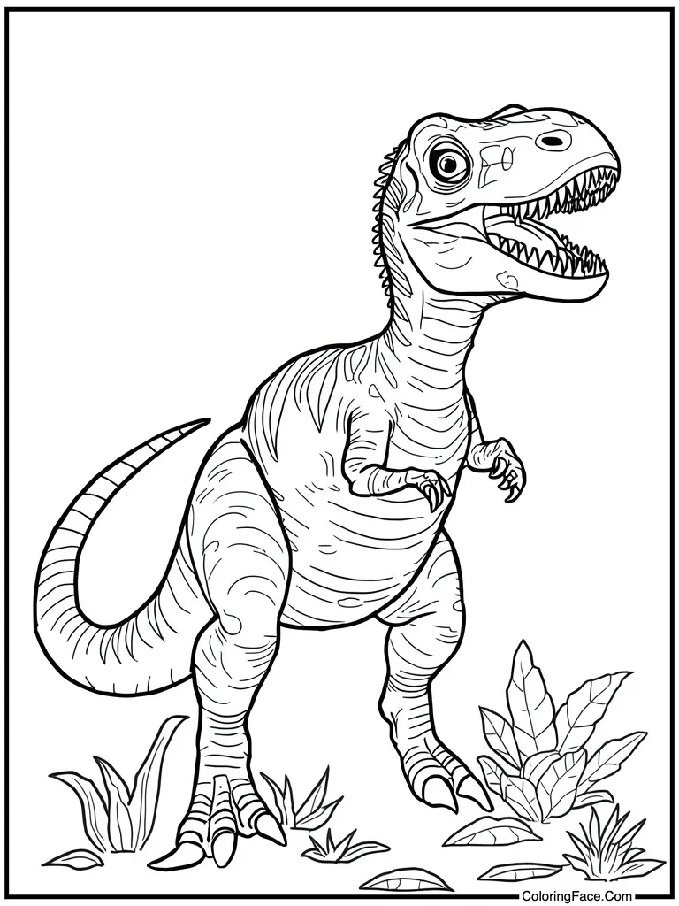 Reptile painting on canvas