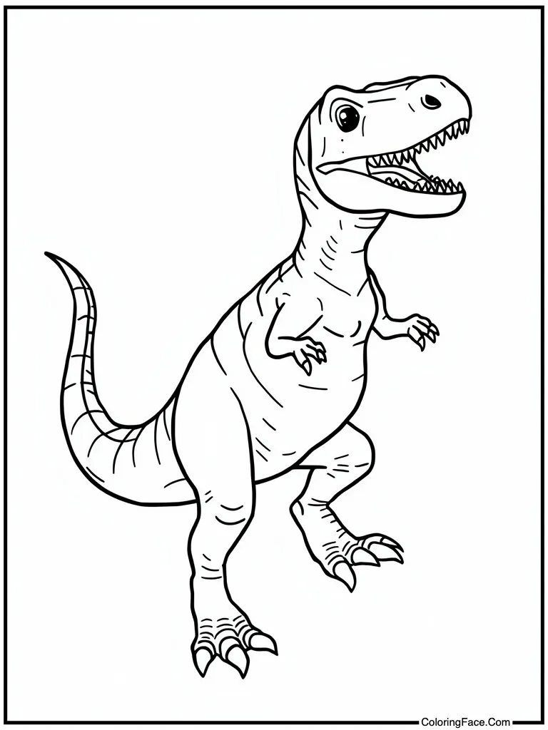 Reptile jumping rope fun