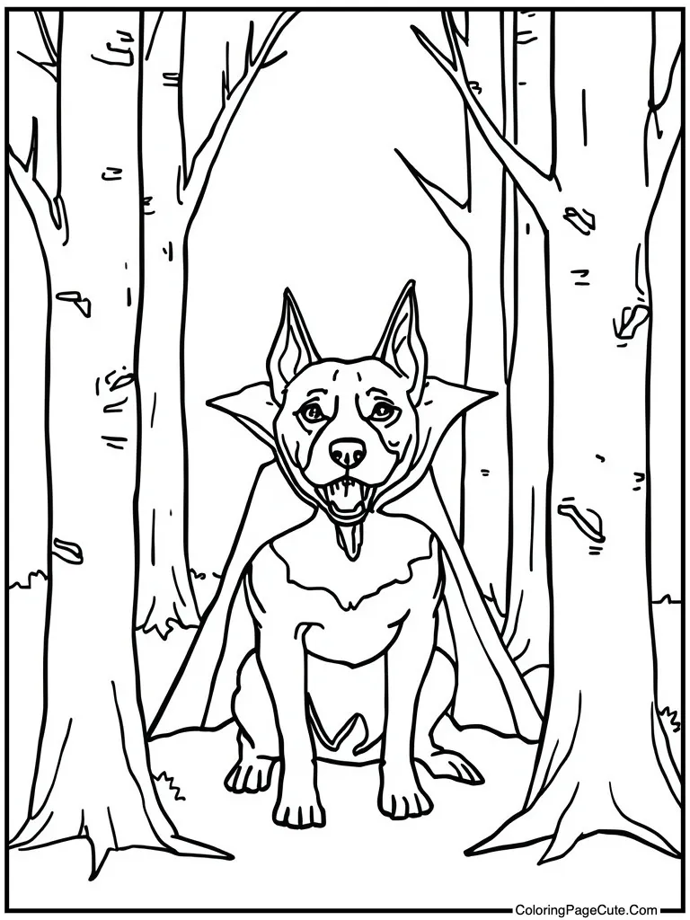 Vampire cape sharp teeth