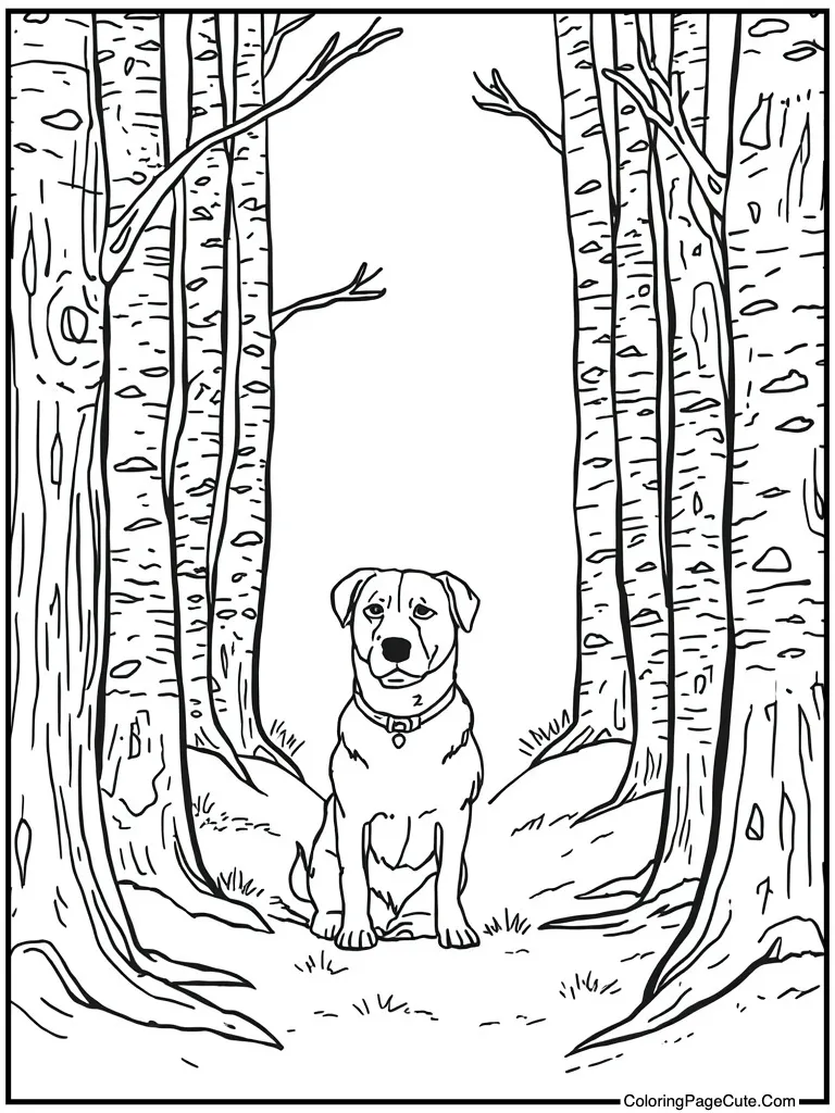 Artist painting on canvas