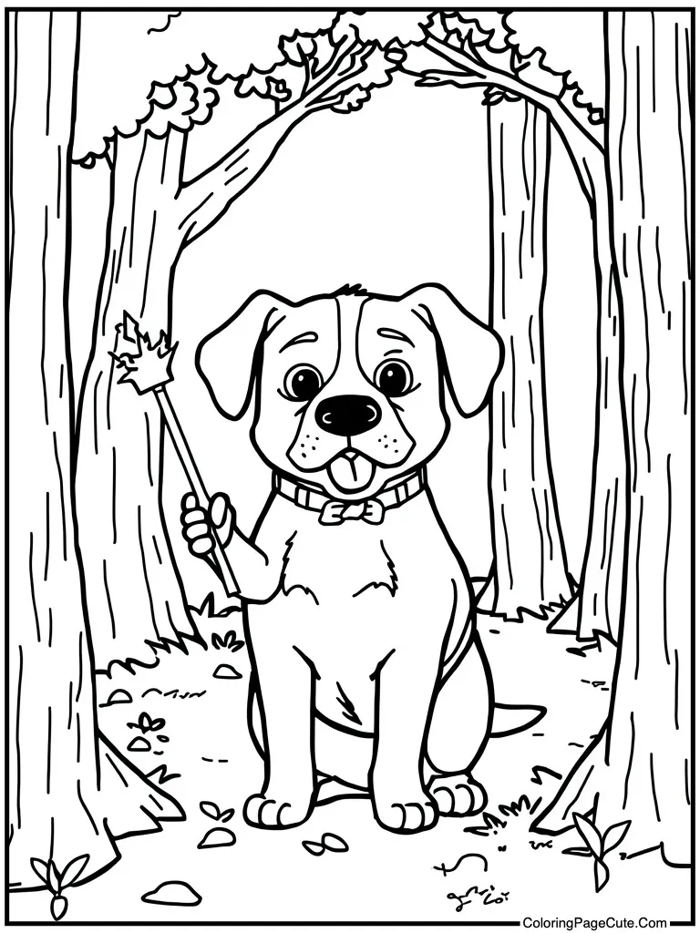 Holding a magic wand