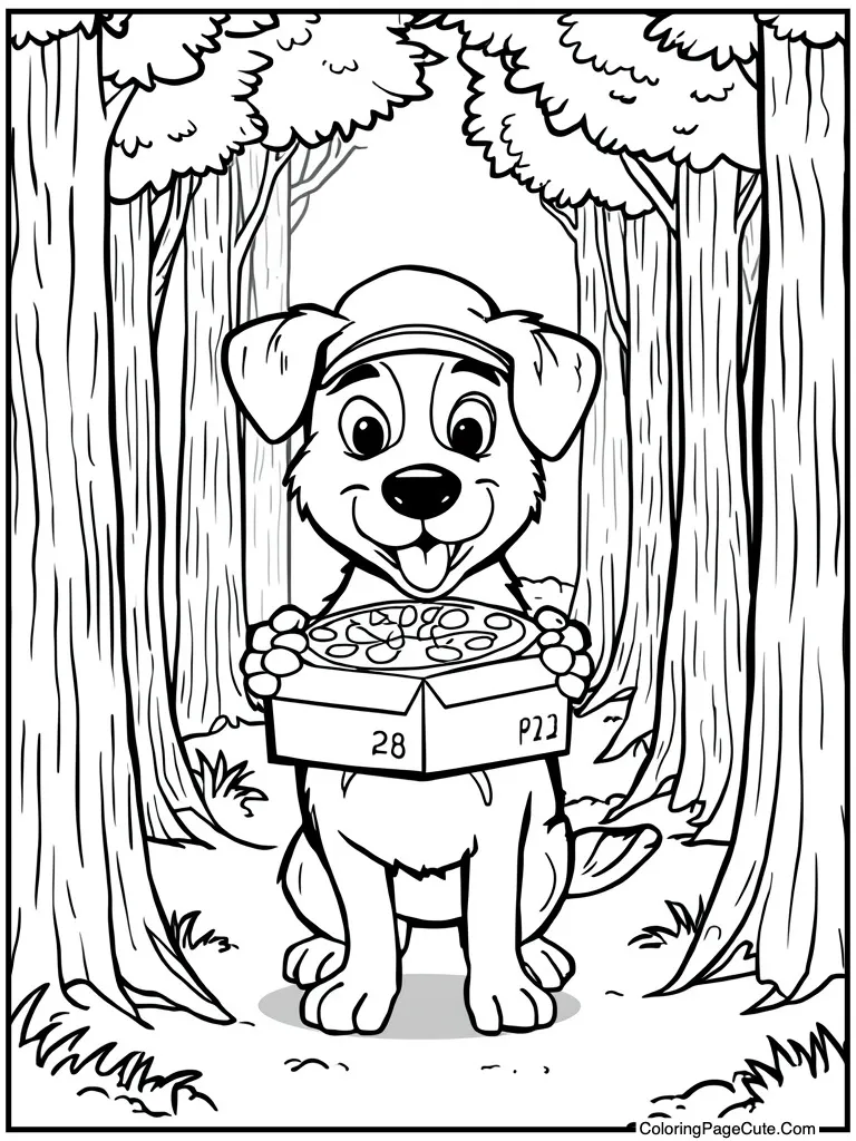 Pizza delivery holding box