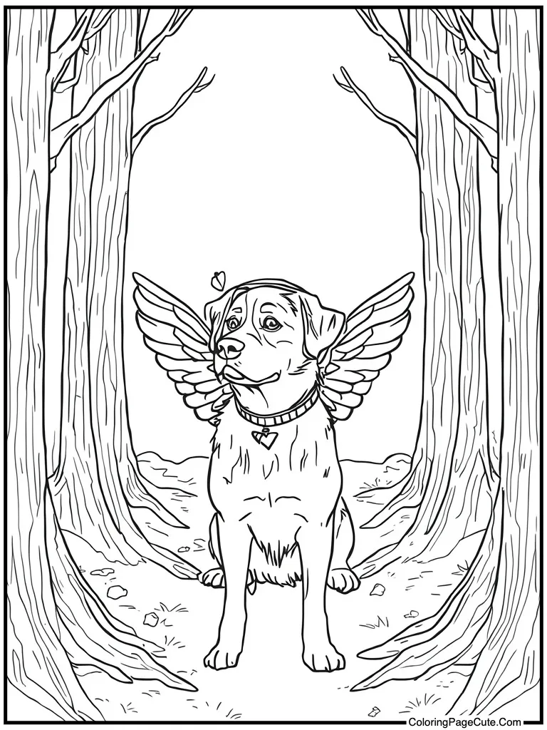 Cupid wings love arrow