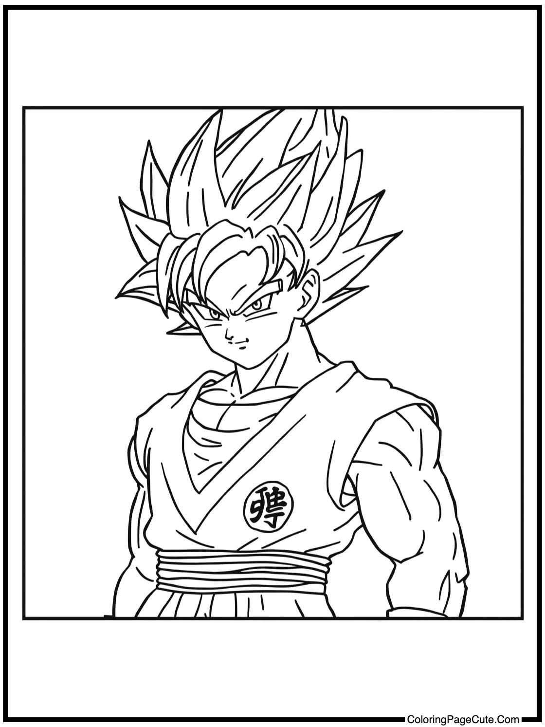 Gohan studying