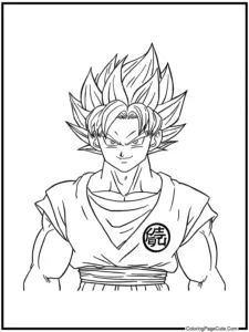 Dragon Ball Coloring Pages