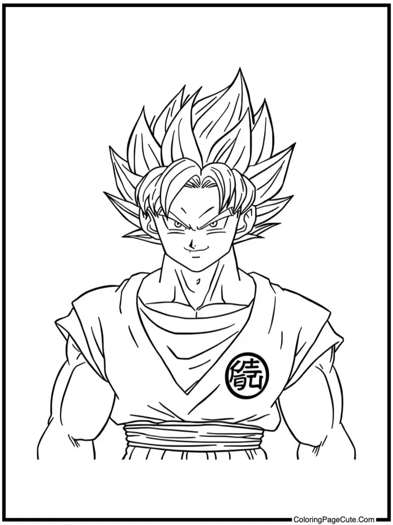 Dragon Ball Coloring Pages