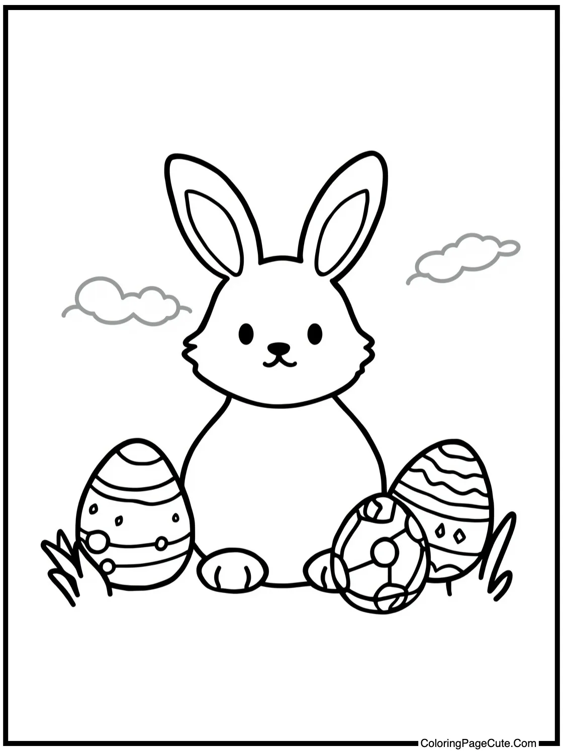 with a diamond pattern