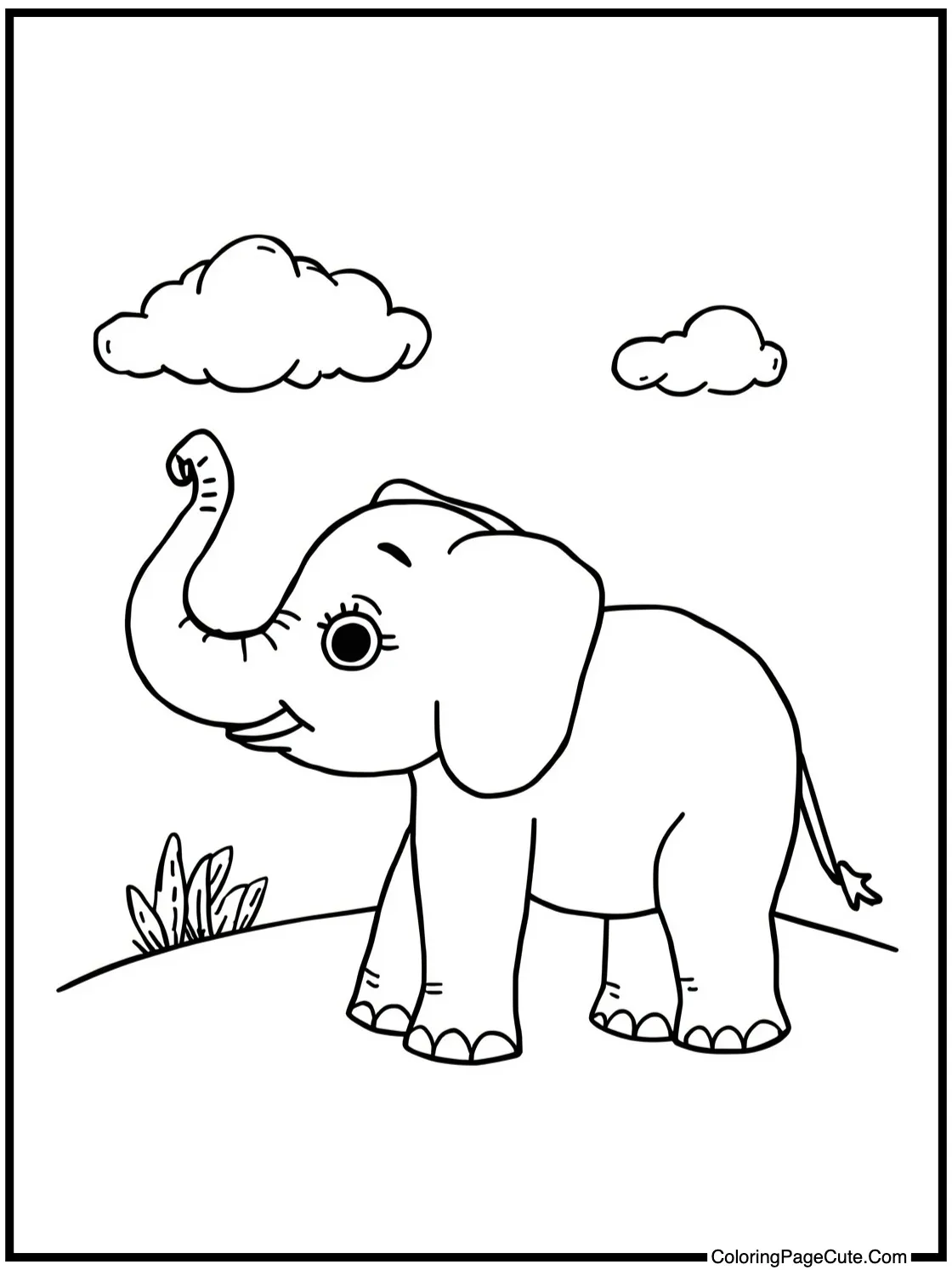 watching the clouds.