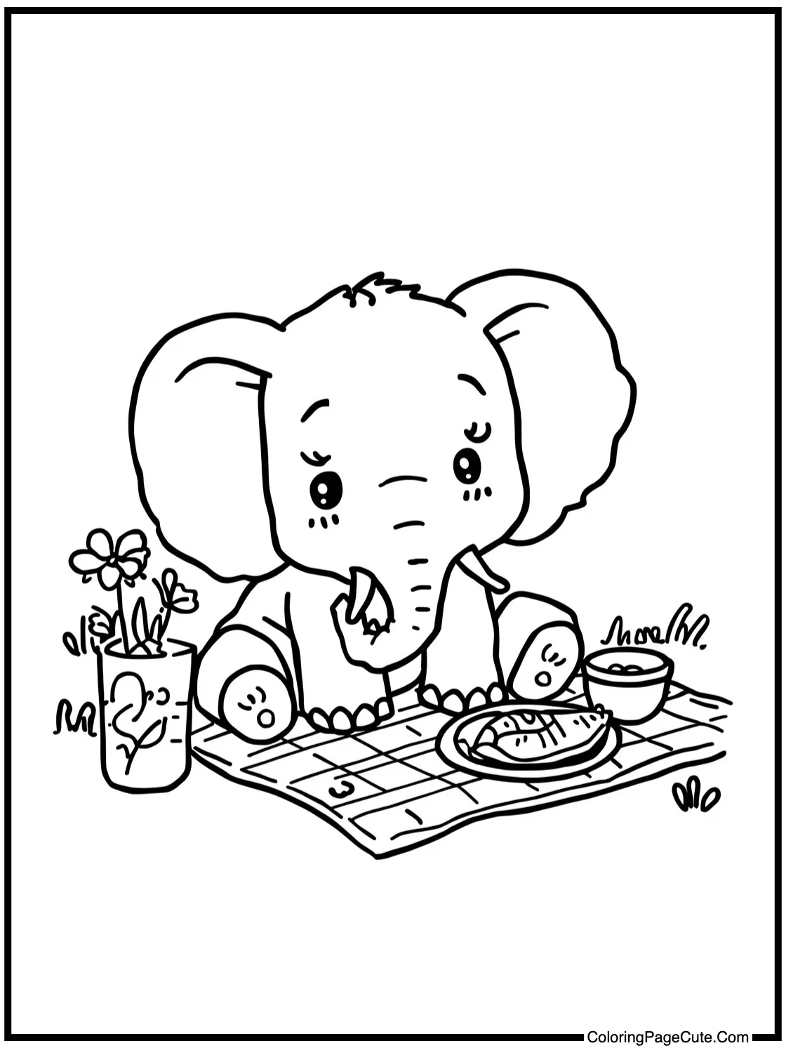 blowing bubbles gently.