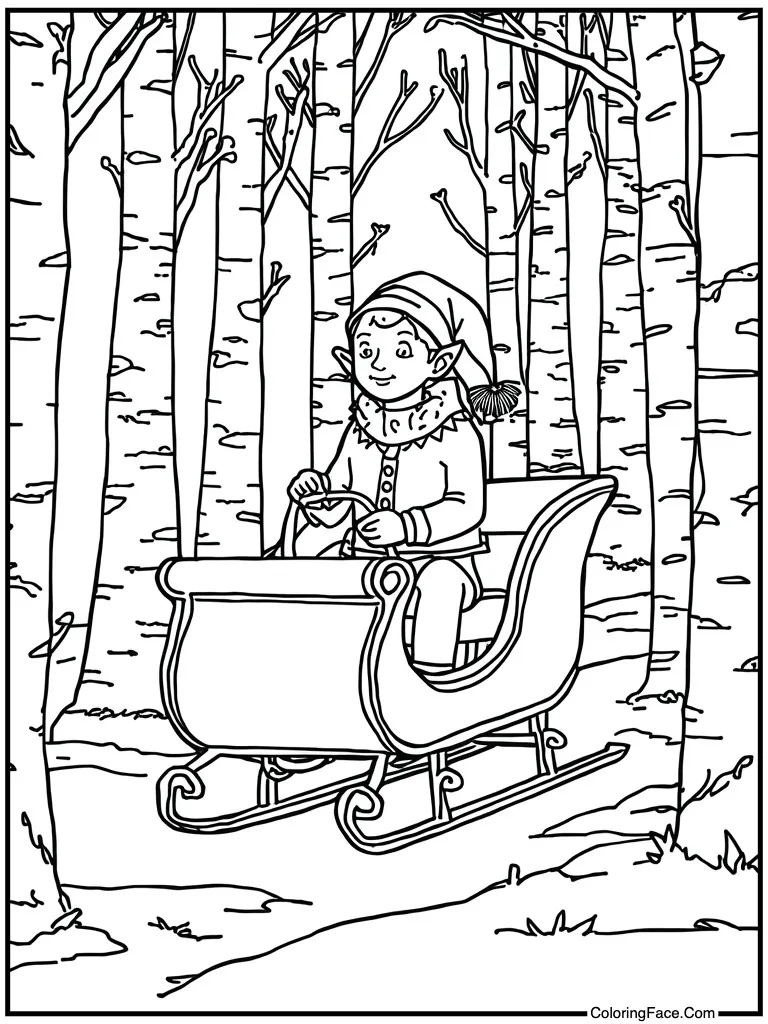 Polishing the sleigh