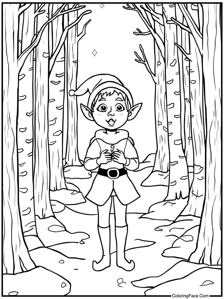 Singing christmas carols