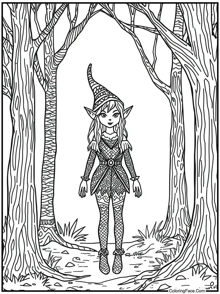 Zentangle doodle lines