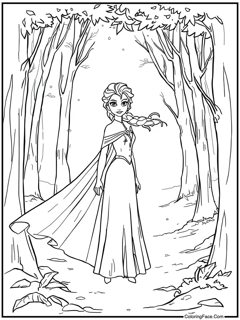 Cape flowing in wind