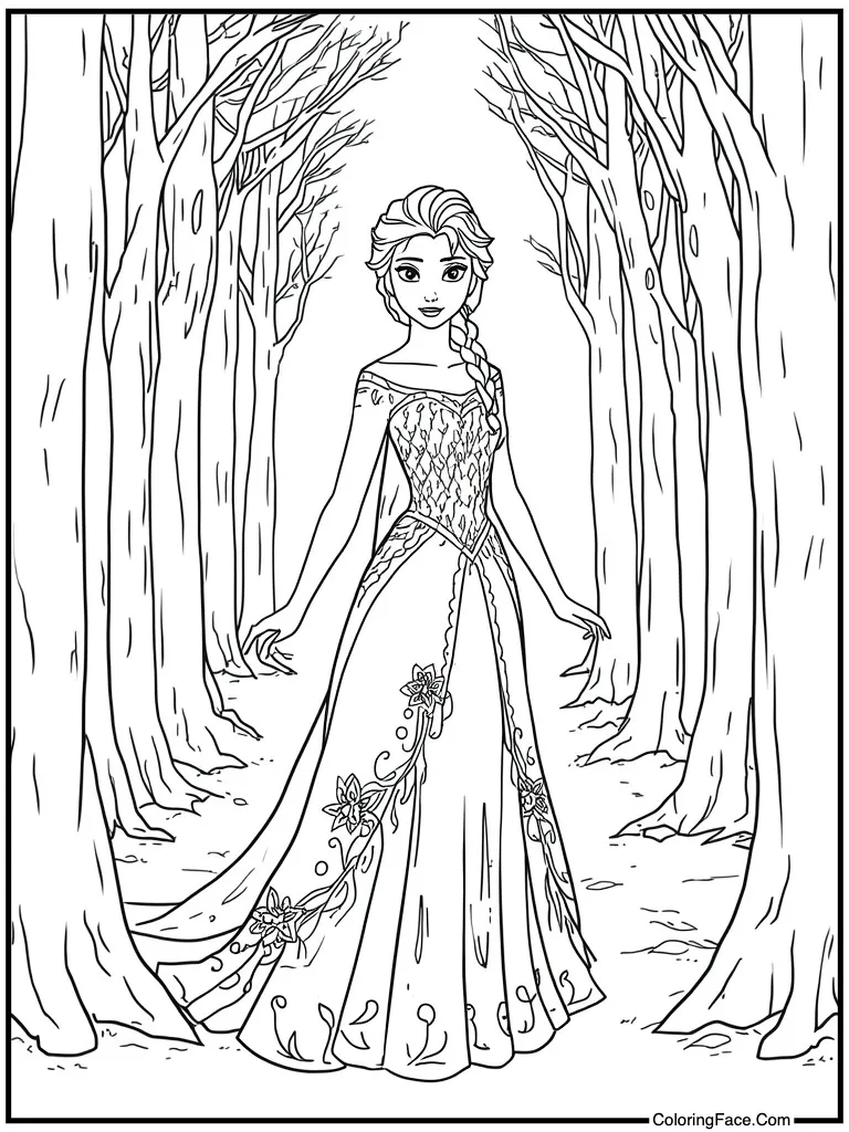 Transformation dress magic swirl