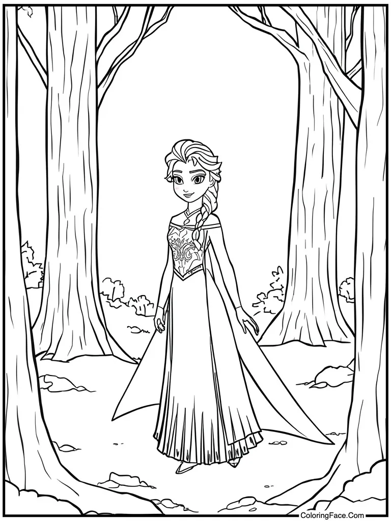 With fire spirit lizard