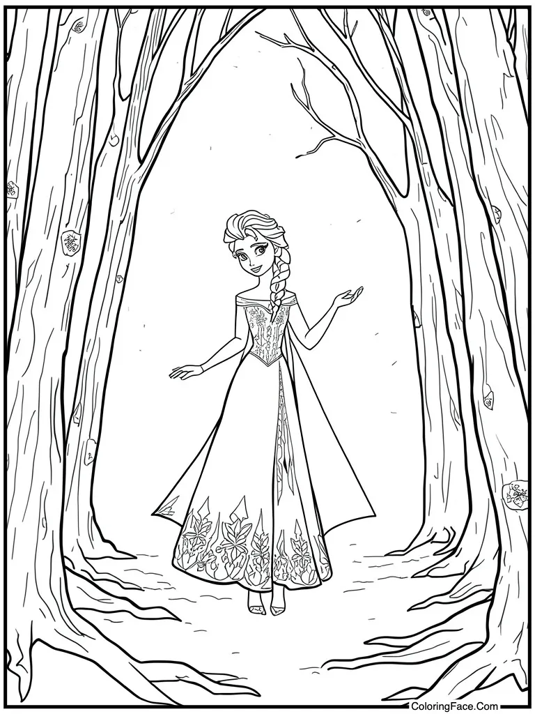 Creating beautiful winter art