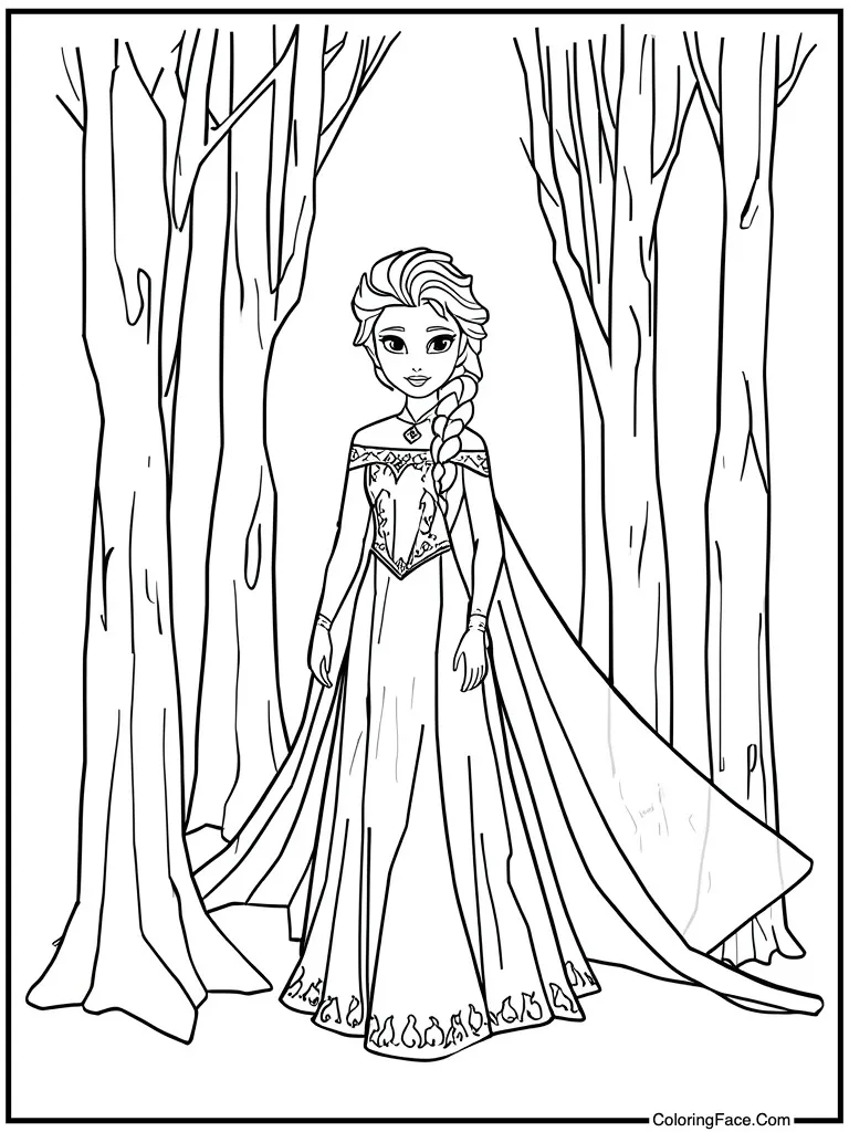 Ice crystal geometric shape