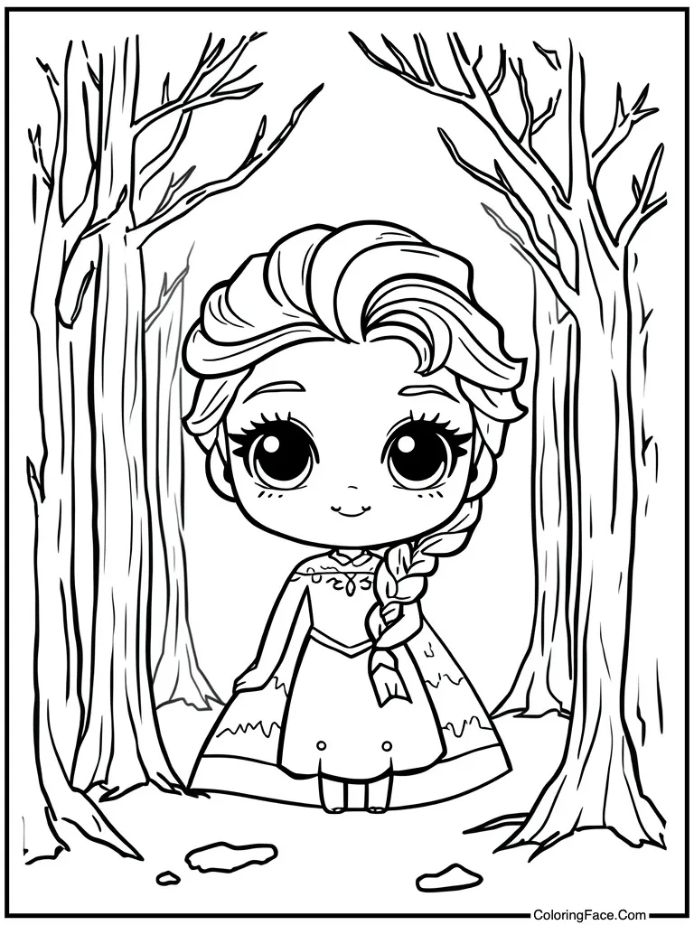 Kawaii style cute eyes