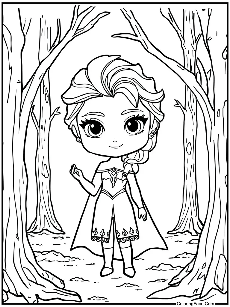 Chibi figure small body